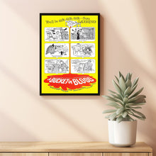 A Bucket of Blood (1959) Movie Poster,  Home Decor, Live Room Wall Art DS03