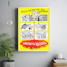 A Bucket of Blood (1959) Movie Poster,  Home Decor, Live Room Wall Art DS03