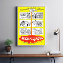 A Bucket of Blood (1959) Movie Poster,  Home Decor, Live Room Wall Art DS03