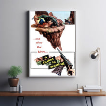 A Bullet Is Waiting (1954) Movie Poster,  Home Decor, Live Room Wall Art DS04