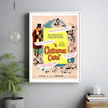 A Christmas Carol (1938) Movie Poster,  Home Decor, Live Room Wall Art DS02