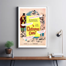 A Christmas Carol (1938) Movie Poster,  Home Decor, Live Room Wall Art DS02