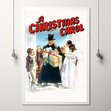 A Christmas Carol (1938) Movie Poster,  Home Decor, Live Room Wall Art DS05