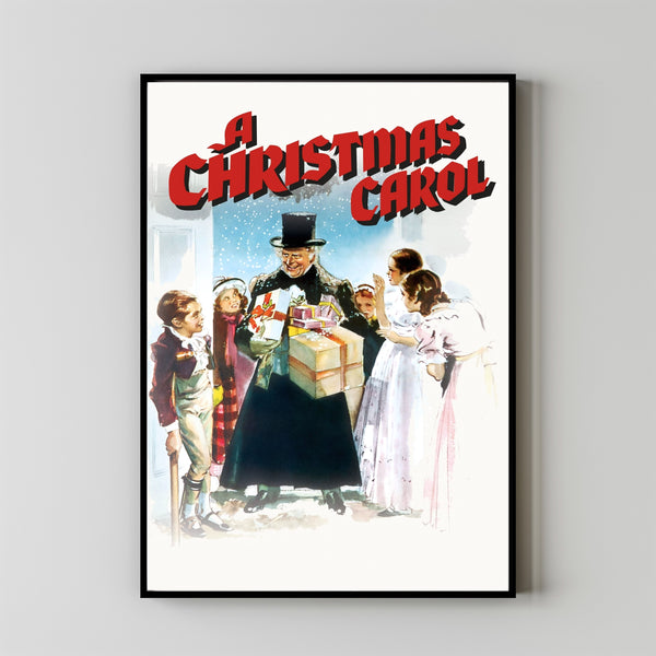 A Christmas Carol (1938) Movie Poster,  Home Decor, Live Room Wall Art DS05