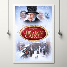 A Christmas Carol (1984) Movie Poster,  Home Decor, Live Room Wall Art DS03