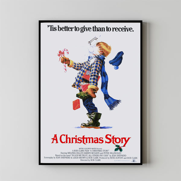 A Christmas Story (1983) Movie Poster,  Home Decor, Live Room Wall Art DS06