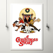 A Christmas Story (1983) Movie Poster,  Home Decor, Live Room Wall Art DS07