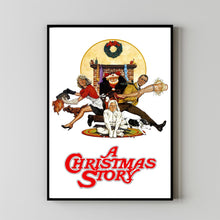 A Christmas Story (1983) Movie Poster,  Home Decor, Live Room Wall Art DS07
