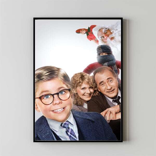 A Christmas Story (1983) Movie Poster,  Home Decor, Live Room Wall Art DS14