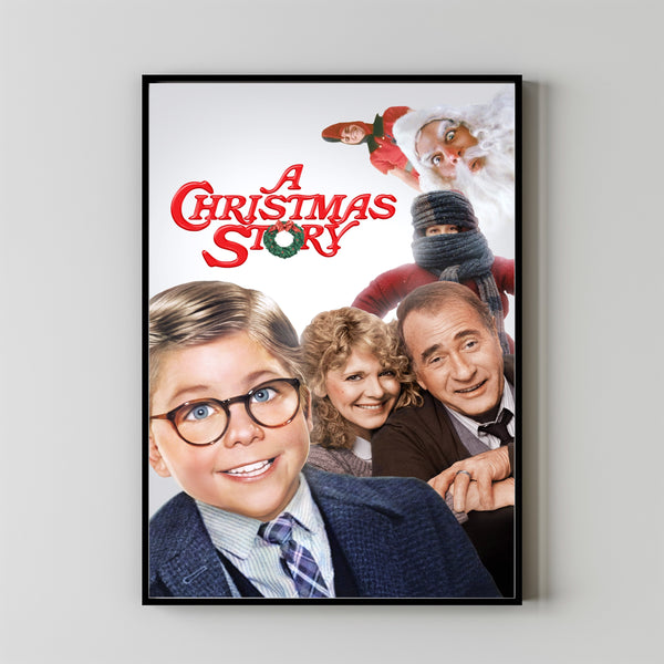 A Christmas Story (1983) Movie Poster,  Home Decor, Live Room Wall Art DS15