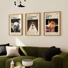 A Clockwork Orange Wall Art Print -  Kubrick Film Movie Poster - Midcentury Modern Art 1420562788