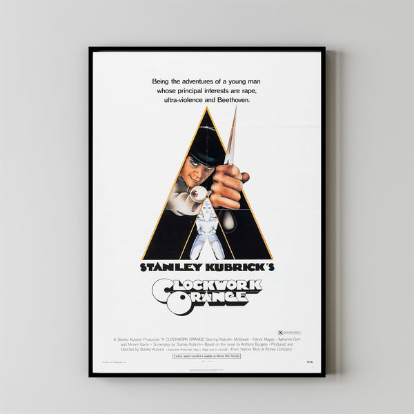 A Clockwork Orange (1971) Poster Art Print Movie Posters Gift for Movie lovers 1