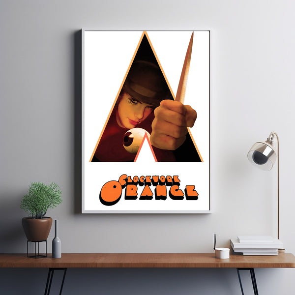 A Clockwork Orange (1971) Poster Art Print Movie Posters Gift for Movie lovers 2_upscayl_4x_remacri-4
