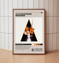 A Clocwork Orange Poster, Stanley Kubrick, Minimalist Movie Poster