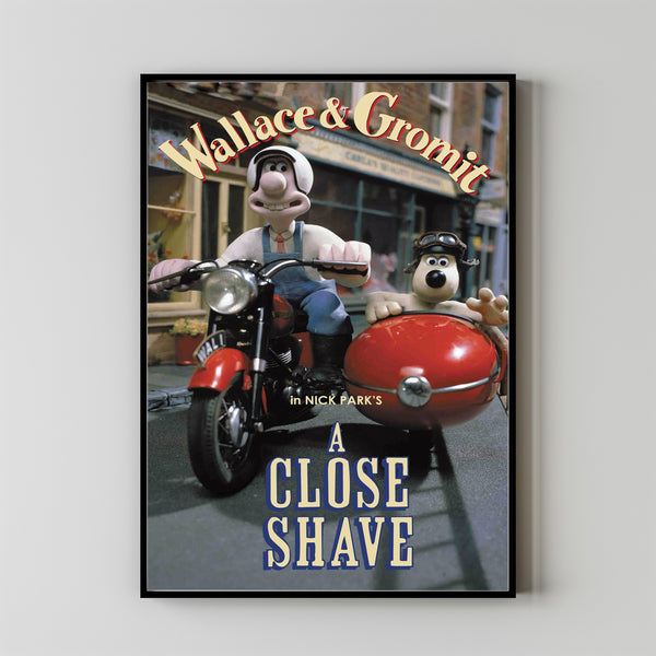A Close Shave (1995) Movie Poster,  Home Decor, Live Room Wall Art DS12