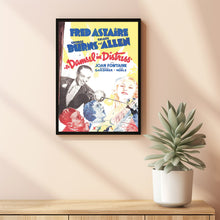 A Damsel in Distress (1937) Movie Poster,  Home Decor, Live Room Wall Art DS06