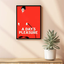 A Day's Pleasure (1919) Movie Poster,  Home Decor, Live Room Wall Art DS04