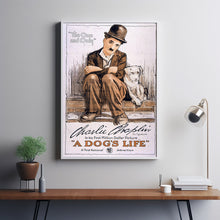 A Dog's Life (1918) Movie Poster,  Home Decor, Live Room Wall Art DS04