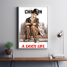 A Dog's Life (1918) Movie Poster,  Home Decor, Live Room Wall Art DS05