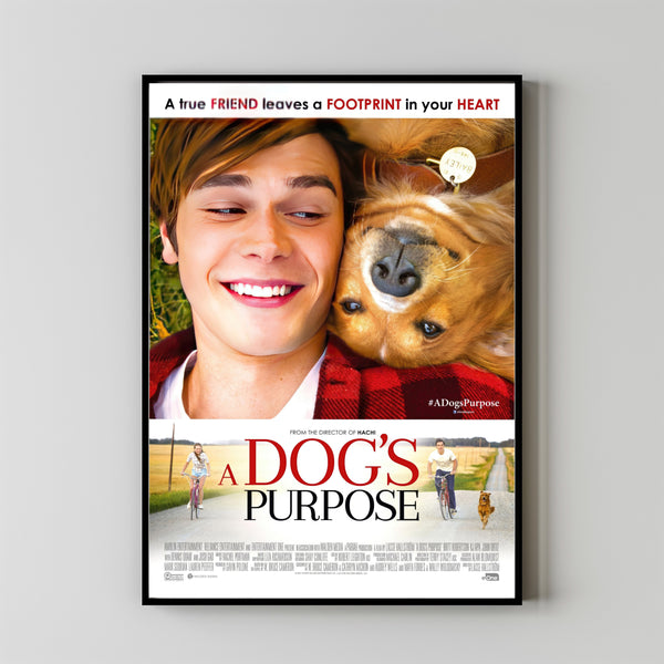 A Dog's Purpose Alternative Film Movie Print Wall Art Poster