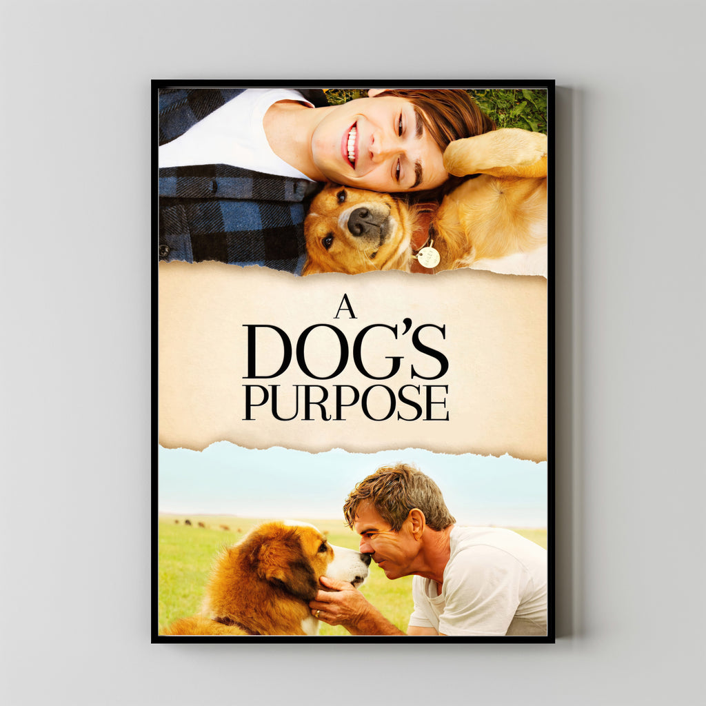 A Dog's Purpose Alternative Film Movie Print Wall Art Poster