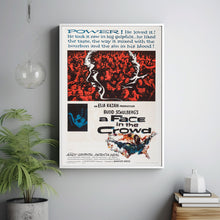 A Face in the Crowd (1957) Movie Poster,  Home Decor, Live Room Wall Art DS02