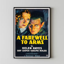 A Farewell to Arms (1932) Movie Poster,  Home Decor, Live Room Wall Art DS02