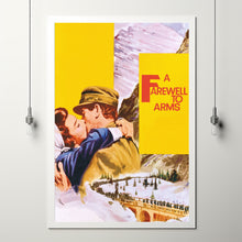 A Farewell to Arms (1957) Movie Poster,  Home Decor, Live Room Wall Art