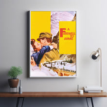 A Farewell to Arms (1957) Movie Poster,  Home Decor, Live Room Wall Art