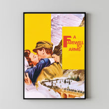 A Farewell to Arms (1957) Movie Poster,  Home Decor, Live Room Wall Art