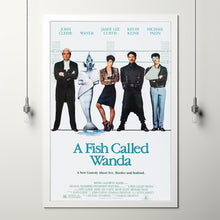 A Fish Called Wanda (1988) Movie Poster,  Home Decor, Live Room Wall Art DS07