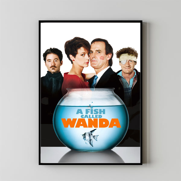 A Fish Called Wanda (1988) Movie Poster,  Home Decor, Live Room Wall Art DS10