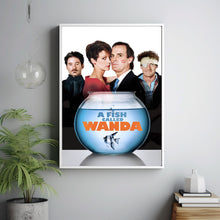 A Fish Called Wanda (1988) Movie Poster,  Home Decor, Live Room Wall Art DS11