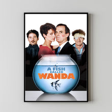A Fish Called Wanda (1988) Movie Poster,  Home Decor, Live Room Wall Art DS11