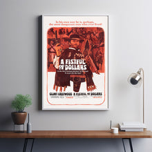 A Fistful Of Dollars Movie Poster Print, Canvas Wall Art, Room Decor, Movie Art