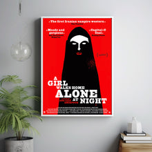 A Girl Walks Home Alone at Night (2014) Movie Poster,  Home Decor, Live Room Wall Art