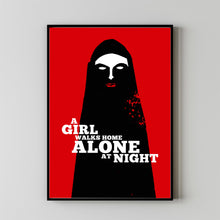 A Girl Walks Home Alone at Night (2014) Movie Poster,  Home Decor, Live Room Wall Art DS02