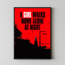 A Girl Walks Home Alone at Night (2014) Movie Poster,  Home Decor, Live Room Wall Art DS10