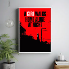 A Girl Walks Home Alone at Night (2014) Movie Poster,  Home Decor, Live Room Wall Art DS10
