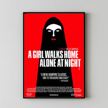 A Girl Walks Home Alone at Night (2014) Movie Poster,  Home Decor, Live Room Wall Art DS14