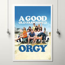 A Good Old Fashioned Orgy (2011) Movie Poster,  Home Decor, Live Room Wall Art