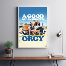 A Good Old Fashioned Orgy (2011) Movie Poster,  Home Decor, Live Room Wall Art