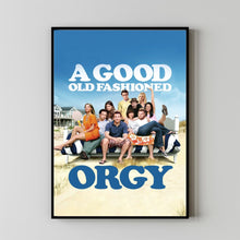 A Good Old Fashioned Orgy (2011) Movie Poster,  Home Decor, Live Room Wall Art