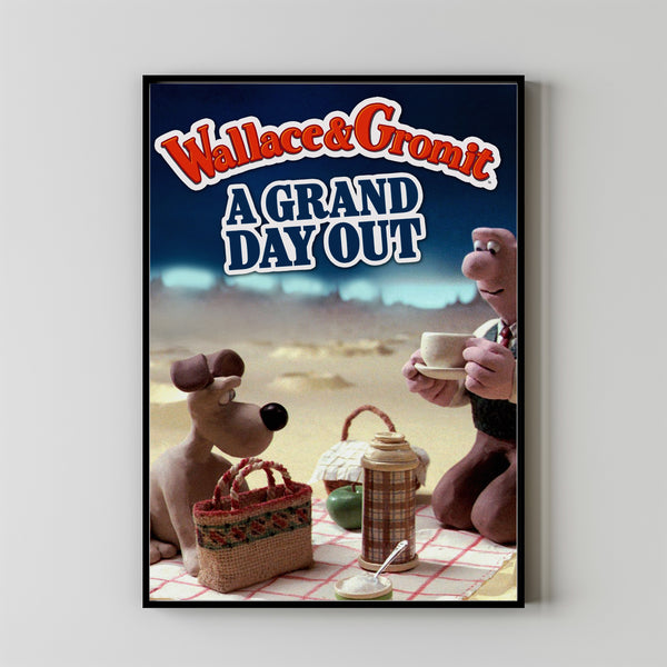 A Grand Day Out (1990) Movie Poster,  Home Decor, Live Room Wall Art DS06