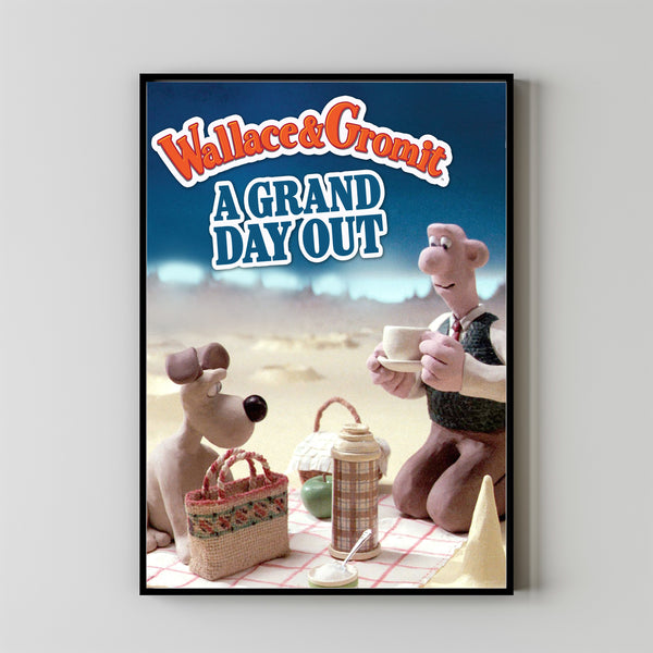 A Grand Day Out (1990) Movie Poster,  Home Decor, Live Room Wall Art DS07