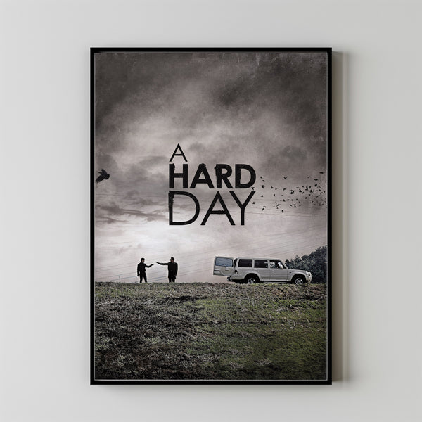 A Hard Day (2014) Movie Poster,  Home Decor, Live Room Wall Art DS02