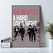 A Hard Days Night, Movie Poster, Wall Art Prints, Art Poster, Canvas Material Gift, Keepsake, Home Decor, Live Room Wall Art 1675534928
