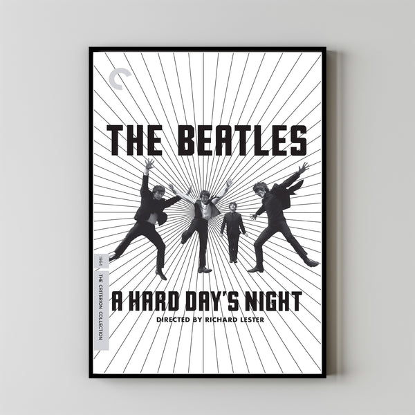 A Hard Day's Night (1964) Movie Poster,  Home Decor, Live Room Wall Art DS05