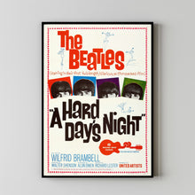 A Hard Day's Night (1964) Movie Poster,  Home Decor, Live Room Wall Art DS16