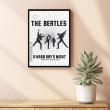 A Hard Day's Night (1964) Movie Poster,  Home Decor, Live Room Wall Art DS22